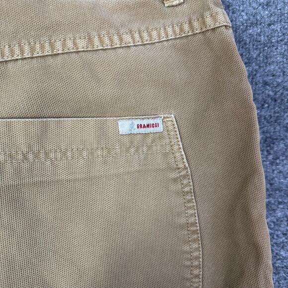 VTG Gramicci Pants‎ Men’s Sz 38 Brown Belted Waist Climbing Outdoor - Picture 8 of 9